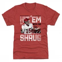 Kansas City Chiefs - Patrick Mahomes Shrug NFL T-Shirt