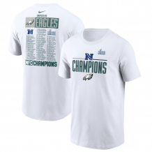 Philadelphia Eagles - 2022 NFC Champions Roster NFL T-Shirt