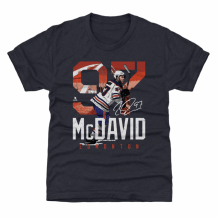 Edmonton Oilers Kinder - Connor McDavid Landmark Navy NHL T-Shirt