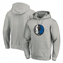 Dallas Mavericks - Primary Team Logo Gray NBA Bluza s kapturem