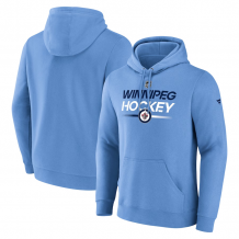 Winnipeg Jets - Alternate Wordmark NHL Bluza z kapturem