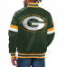 Green Bay Packers - Full-Snap Varsity Navy Satin NFL Kurtka