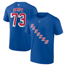 New York Rangers - Matt Rempe Stack NHL T-Shirt