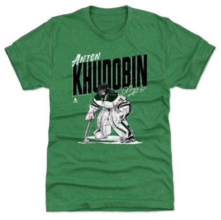 Dallas Stars - Anton Khudobin Chisel NHL T-Shirt