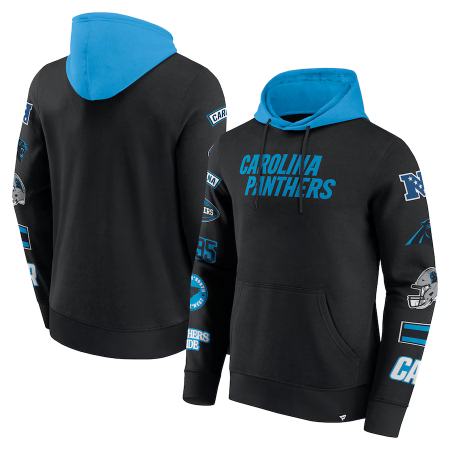 Carolina Panthers - Patched Out NFL Bluza s kapturem