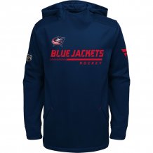 Columbus Blue Jackets Detská - Authentic Pro NHL Mikina s kapucňou