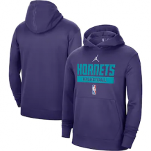 Charlotte Hornets - 2022/23 Spotlight on Court Purple NBA Mikina s kapucí