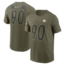 Pittsburgh Steelers - T.J. Watt 2025 Salute To Service NFL T-Shirt