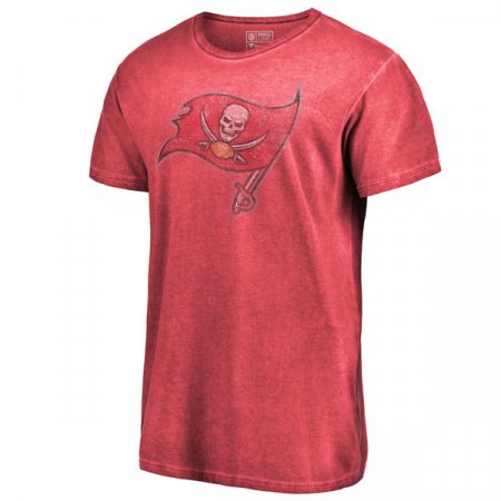 Tampa Bay Buccaneers - Shadow Washed Logo NFL Tricko T-Shirt
