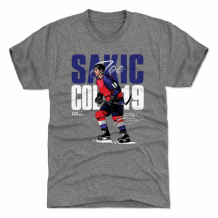 Colorado Avalanche - Joe Sakic Bold Gray NHL T-Shirt