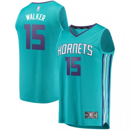 Charlotte Hornets - Kemba Walker Fast Break Replica NBA Jersey