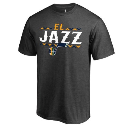 Utah Jazz - Noches Éne-Bé-A Arriba NBA T-Shirt