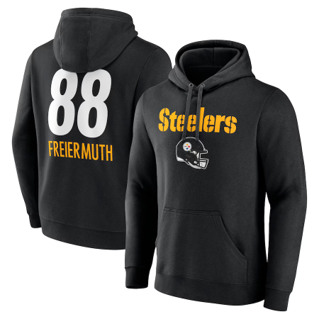 Pittsburgh Steelers - Pat Freiermuth Wordmark NFL Mikina s kapucí