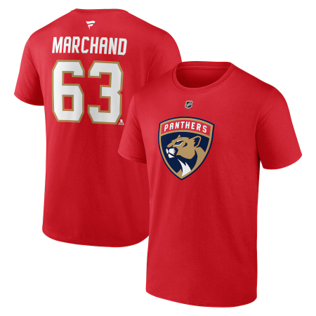 Florida Panthers - Brad Marchand Stack Red NHL Koszułka