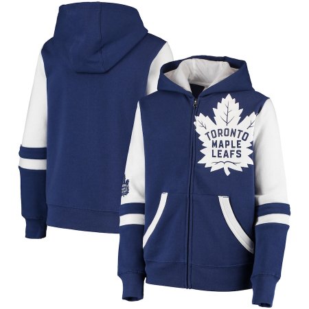 Toronto Maple Leafs Dětská - Faceoff Full-zip NHL Mikina s kapucí