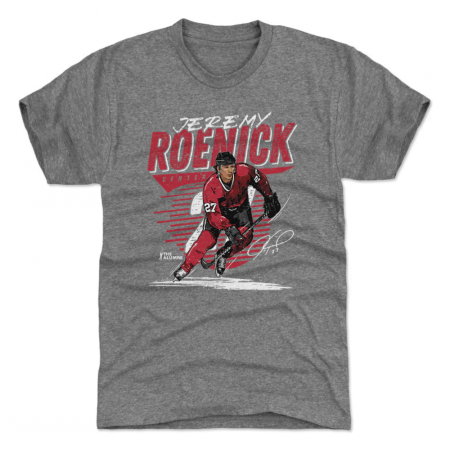 Chicago Blackhawks - Jeremy Roenick Comet Gray NHL Tričko