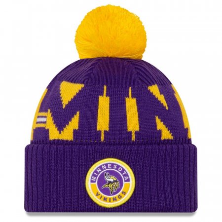 Minnesota Vikings - 2020 Sideline Home NFL zimná čiapka