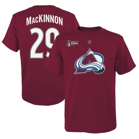 Colorado Avalanche Dziecięca - Nathan MacKinnon 2022 Finals NHL Koszulka