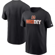 Cincinnati Bengals - Local Essential Black NFL T-Shirt