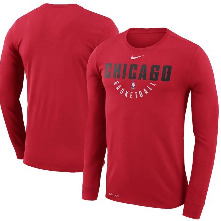 Chicago Bulls - Practice Performance NBA T-shirt long sleeve