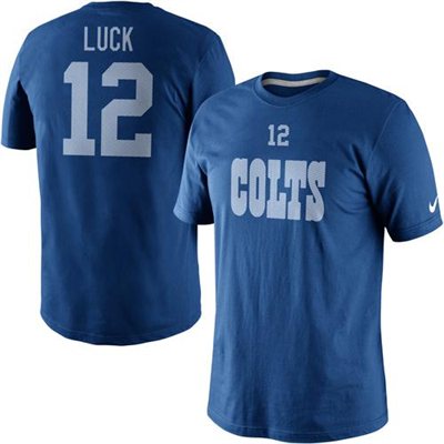 Indianapolis Colts - Andrew Luck NFLp Tshirt - Wielkość: S/USA=M/EU