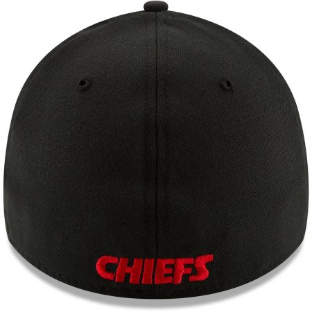 Kansas City Chiefs - Super Bowl LV Patch Black 39THIRTY NFL Hat