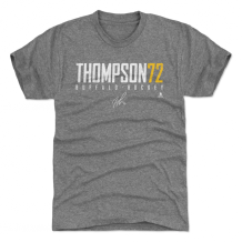 Buffalo Sabres - Tage Thompson Elite Gray NHL T-Shirt