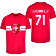 Schweiz - Jonas Siegenthaler 2026 Hockey T-shirt