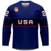 USA - 2022 Hokejový Replica Fan Dres/Vlastní jméno a číslo