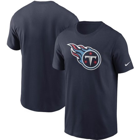 Tennessee Titans - Primary Logo NFL Navy T-Shirt