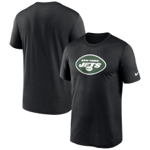New York Jets - Team Logo Black NFL T-Shirt