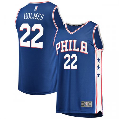 Philadelphia 76ers - Richaun Holmes Fast Break Replica NBA Jersey