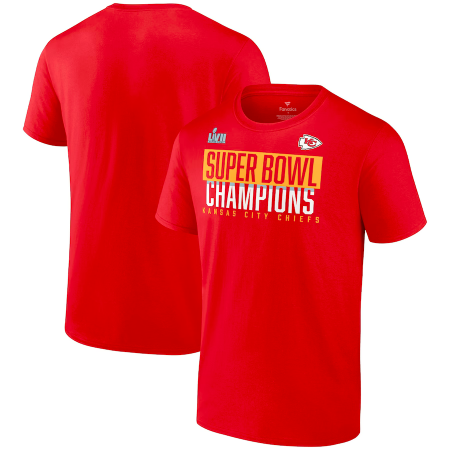 Kansas City Chiefs - Super Bowl LVII Champs Foam NFL T-Shirt