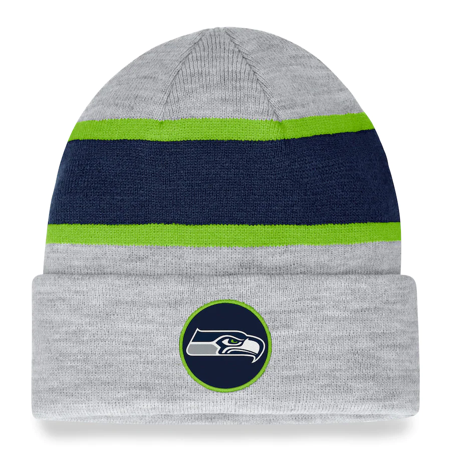 Seahawks Blue and Green Knit Beanie