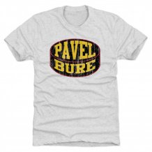 Vancouver Canucks - Pavel Bure Puck White NHL T-Shirt