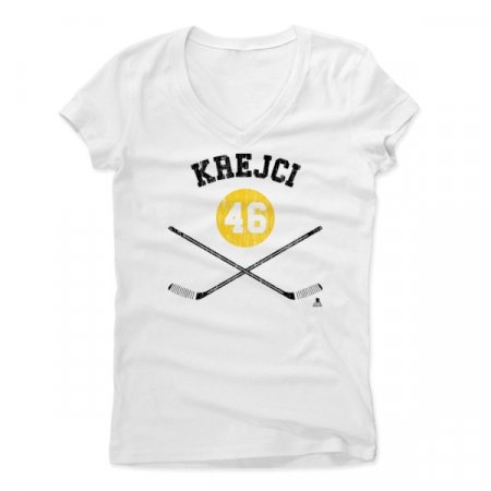 Boston Bruins Womens - David Krejci Sticks NHL T-Shirt
