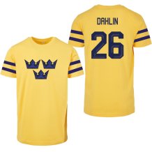 Szwecja - Rasmus Dahlin 2026 Hockey Koszulka