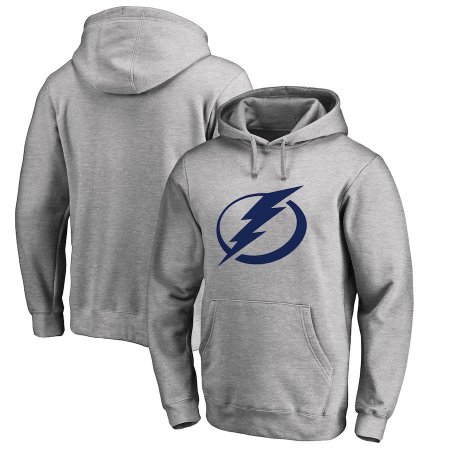 Tampa Bay Lightning - Primary Logo Gray NHL Hoodie