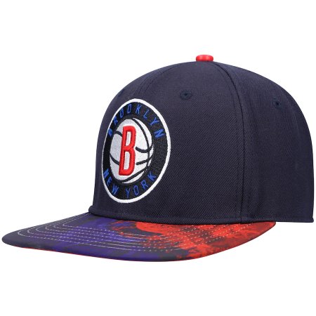 Brooklyn Nets - Americana Dip-Dye NBA Cap
