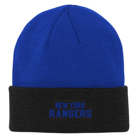 New York Rangers  Detská - Logo Outline NHL Zimná čiapka