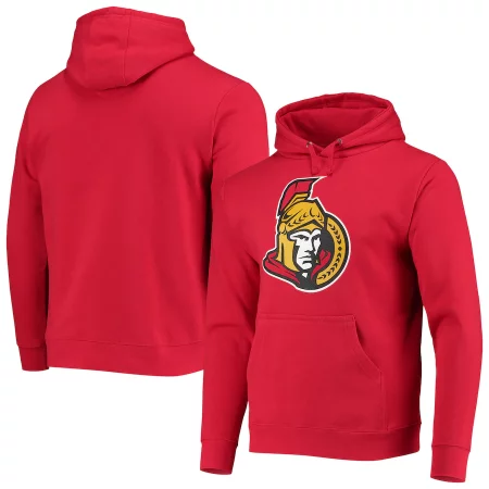 Ottawa Senators - Primary Logo Red NHL Mikina s kapucí