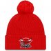 Chicago Bulls - 2021 Team Color Pom NBA Knit Hat