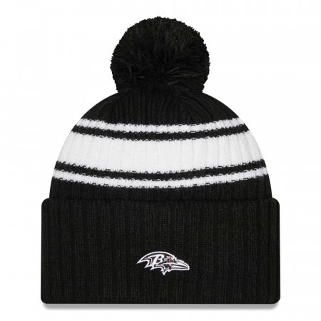 Baltimore Ravens - 2022 Sideline Black NFL Knit hat