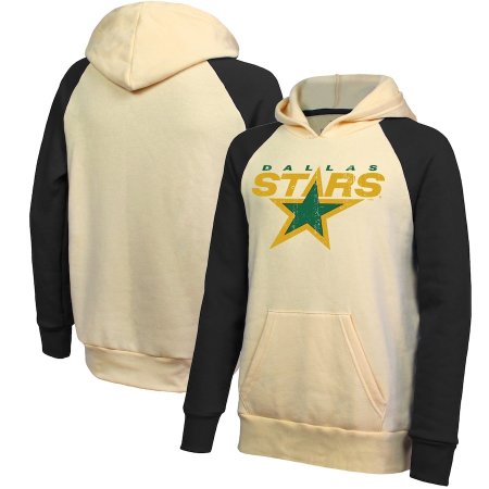Dallas Stars - Logo Raglan NHL Mikina s kapucí