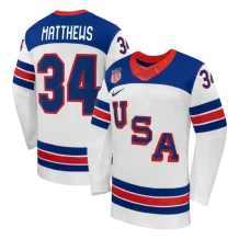 USA Hockey - Auston Matthews Nike IIHF Official dres