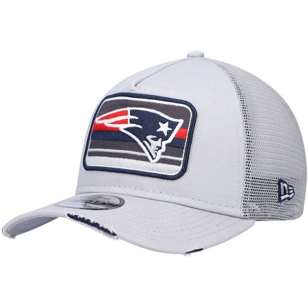New England Patriots - Stripes Trucker 9Forty NFL Kšiltovka