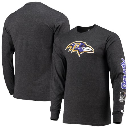 Baltimore Ravens - Starter Half Time NFL Long Sleeve T-Shirt