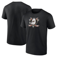 Anaheim Ducks - New Primary Logo Black NHL T-Shirt