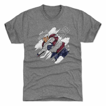 Colorado Avalanche - Cale Makar Stripes Gray NHL T-Shirt