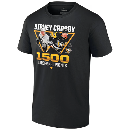 Pittsburgh Penguins - Sidney Crosby 1500 Points NHL Koszulka